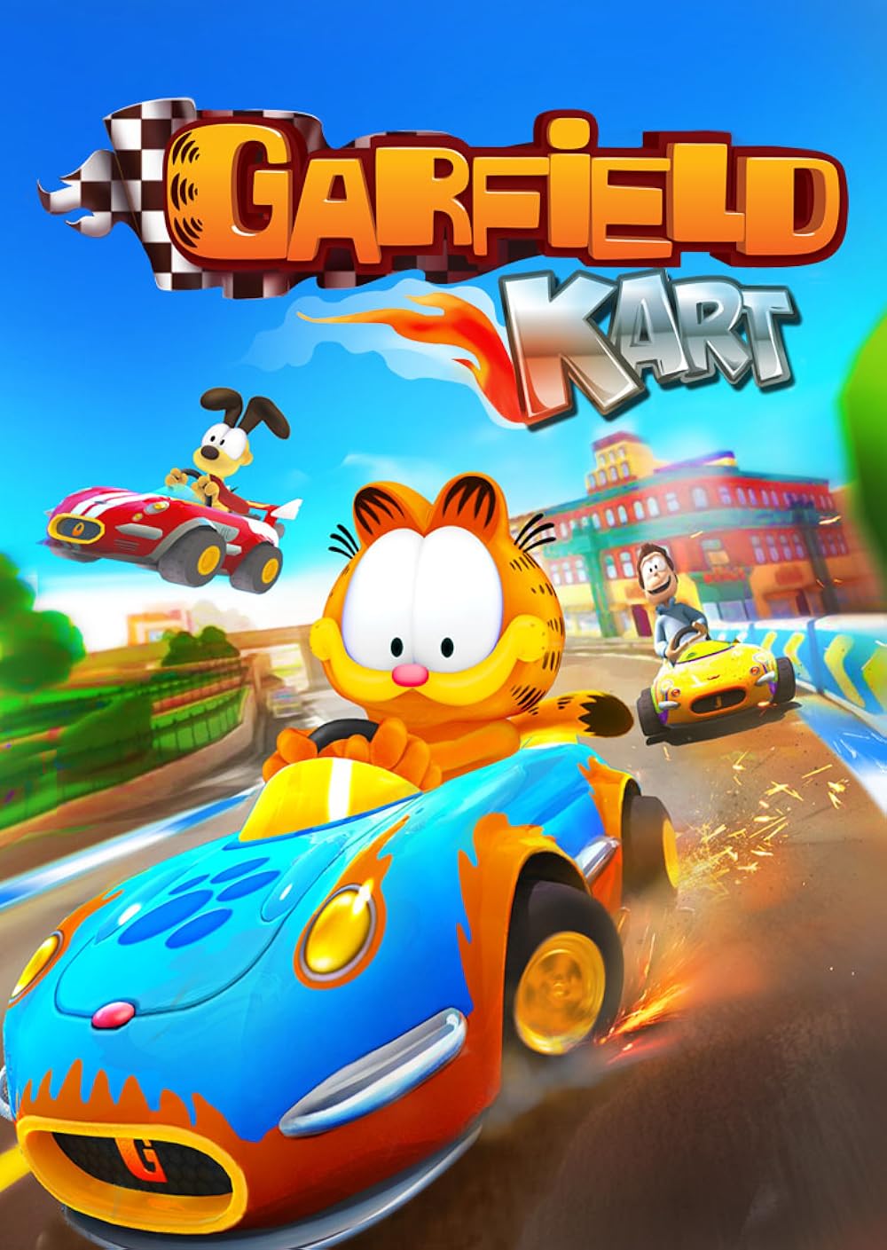 Spiel Garfield Kart : Furious Racing für PC